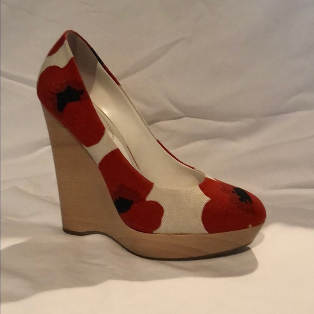 Yves Saint Laurent wedge shoe
